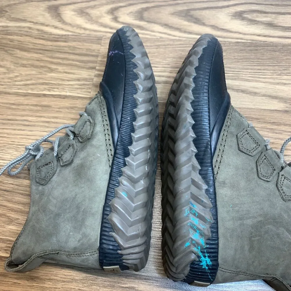 Sorel Womens Size 7.5‎ Out N About Plus NL2133 Boot Alpine Tundra Olive Green